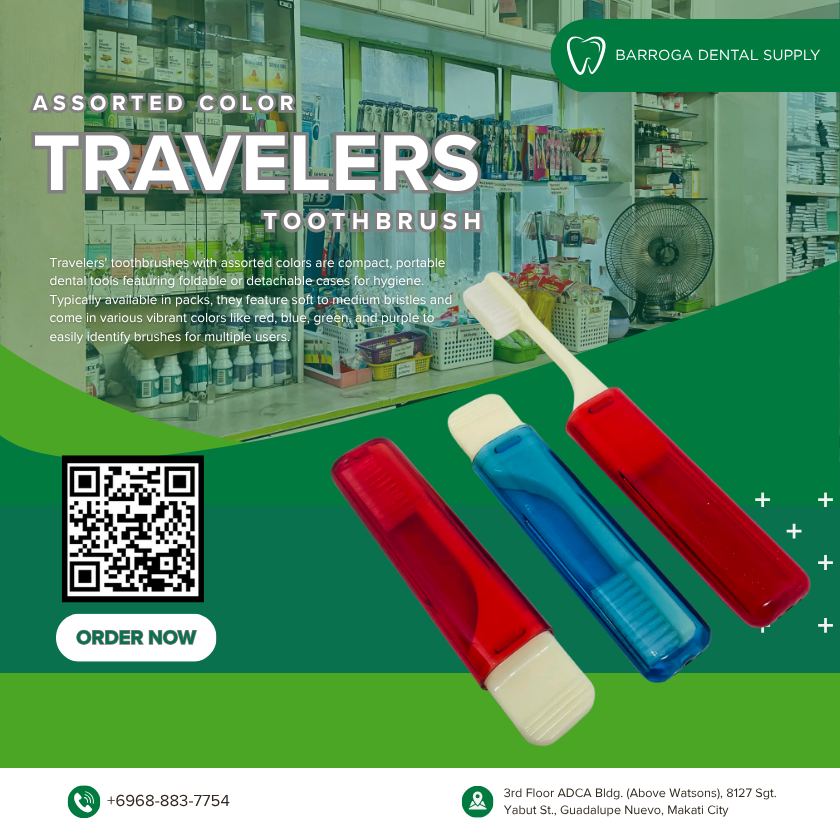 TRAVELERS TOOTHBRUSH (Assorted Color)