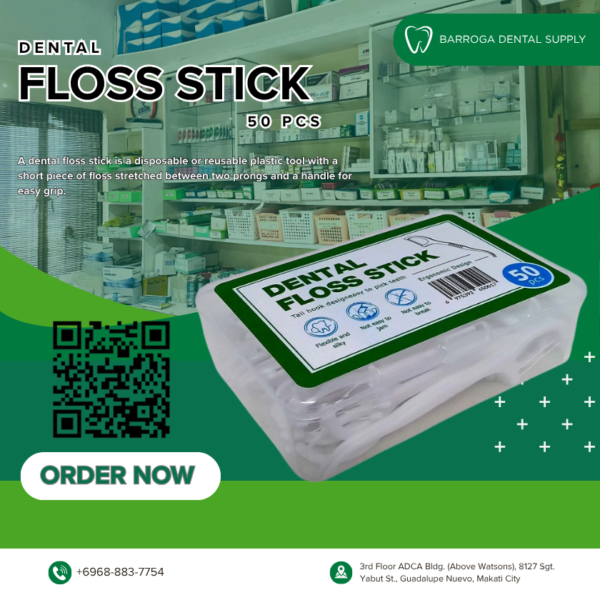 DENTAL FLOSS STICK 50PCS