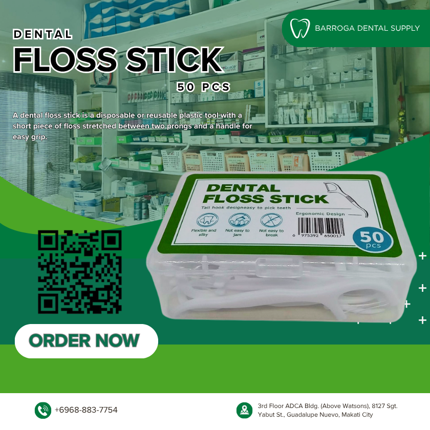 DENTAL FLOSS STICK 50PCS