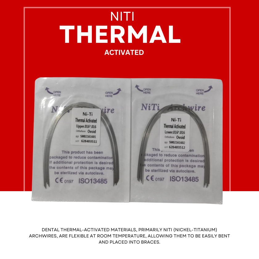 NITI Thermal Activated 10pcs.