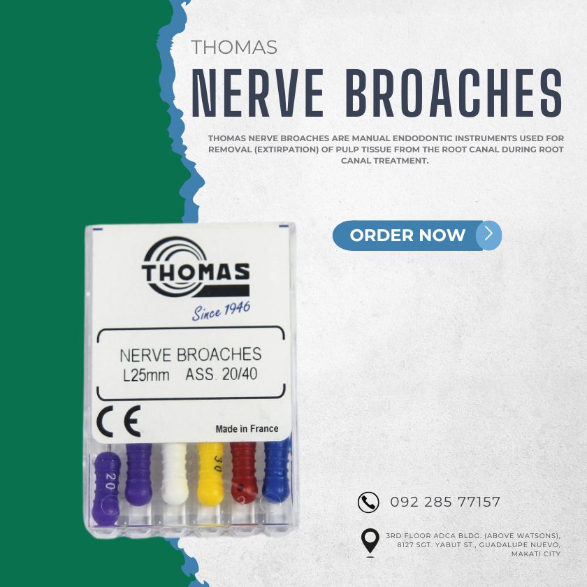 THOMAS NERVE BROACHES