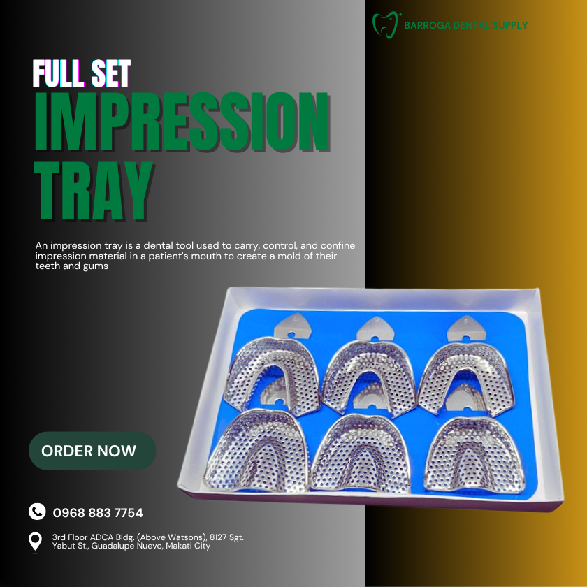 IMPRESSION TRAY (Full Metal Set)