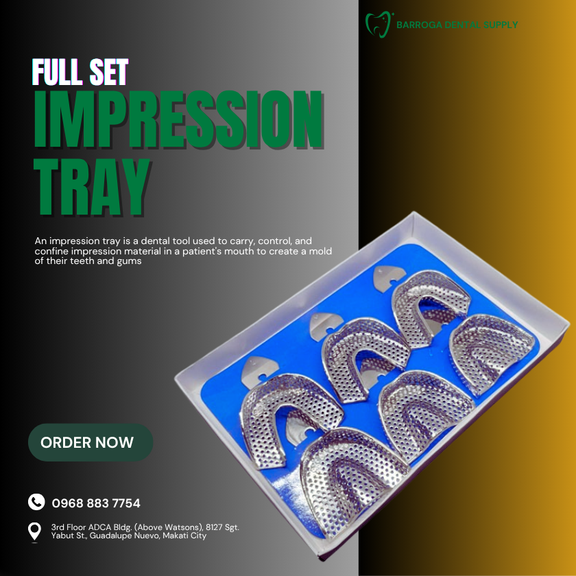 IMPRESSION TRAY (Full Metal Set)