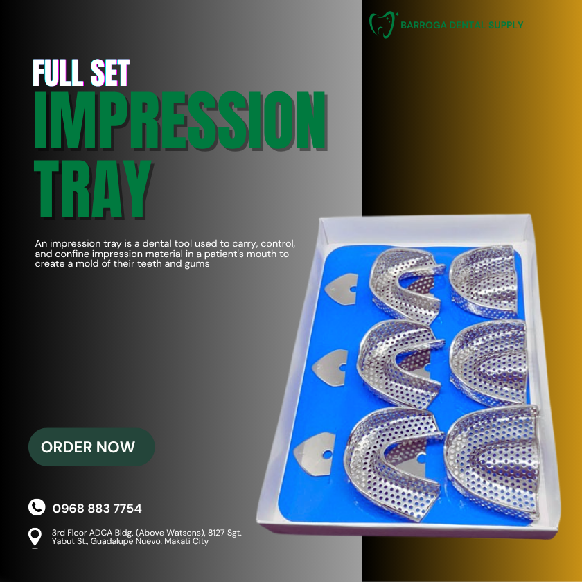IMPRESSION TRAY (Full Metal Set)