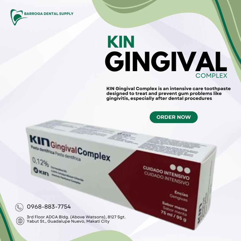 KIN GINGIVAL COMPLEX(Toothpaste) – Barroga Dental Supply