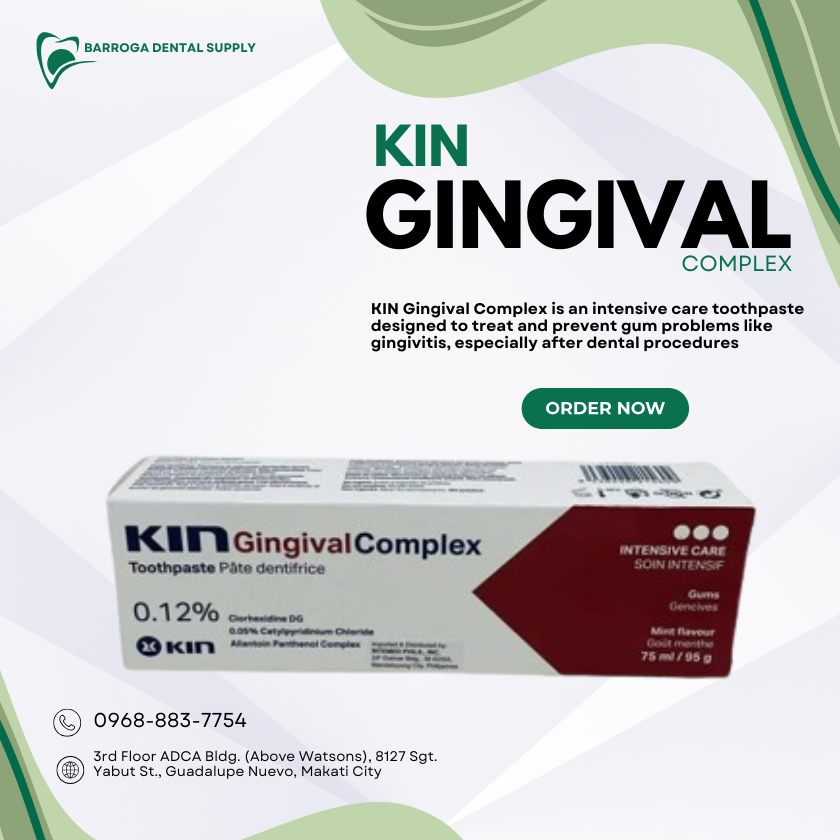 Kin Medical Toothpast KIN GINGIVAL COMPLEX(Toothpaste) – Barroga Dental Supply