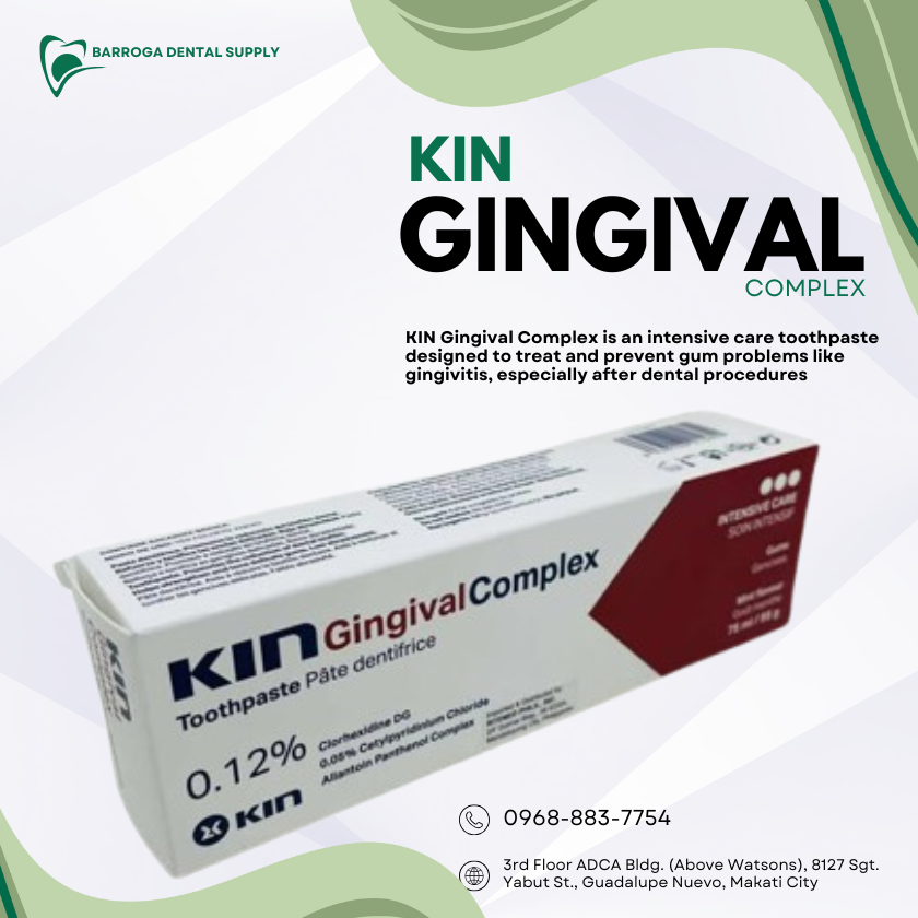 KIN GINGIVAL COMPLEX(Toothpaste) – Barroga Dental Supply