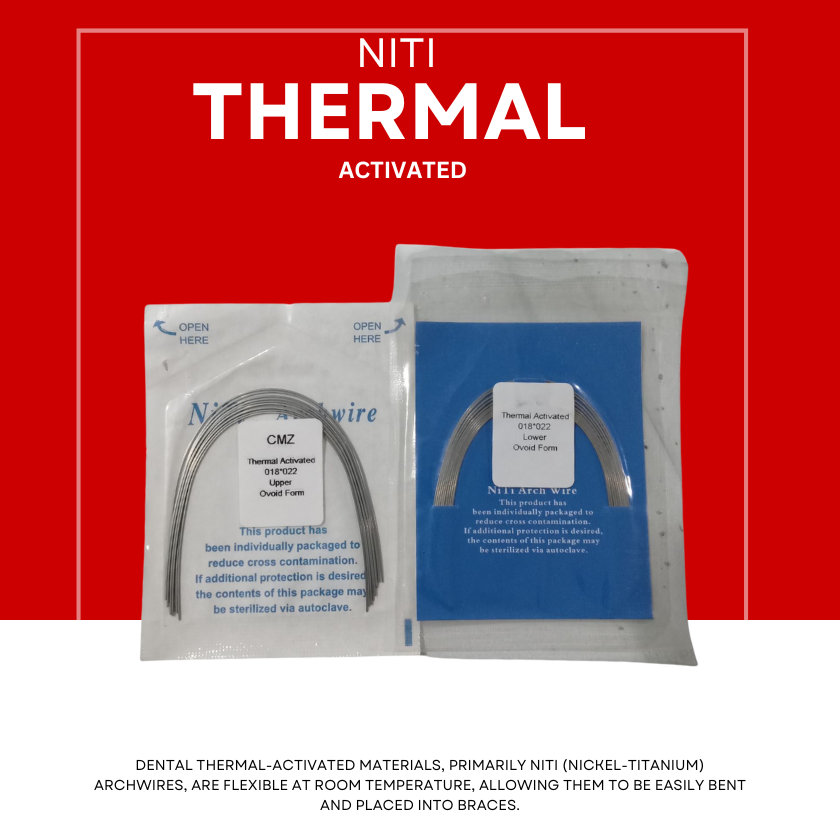 NITI Thermal Activated 10pcs.