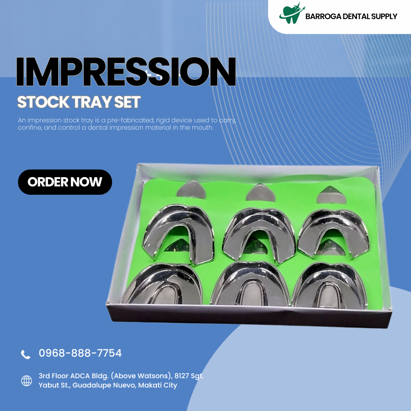 IMPRESSION STOCK TRAY SET