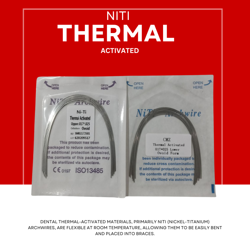 NITI Thermal Activated 10pcs.