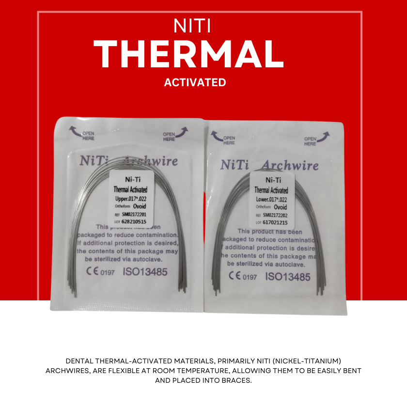 NITI Thermal Activated 10pcs.