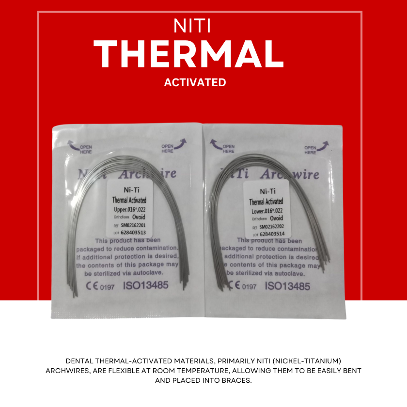 NITI Thermal Activated 10pcs.