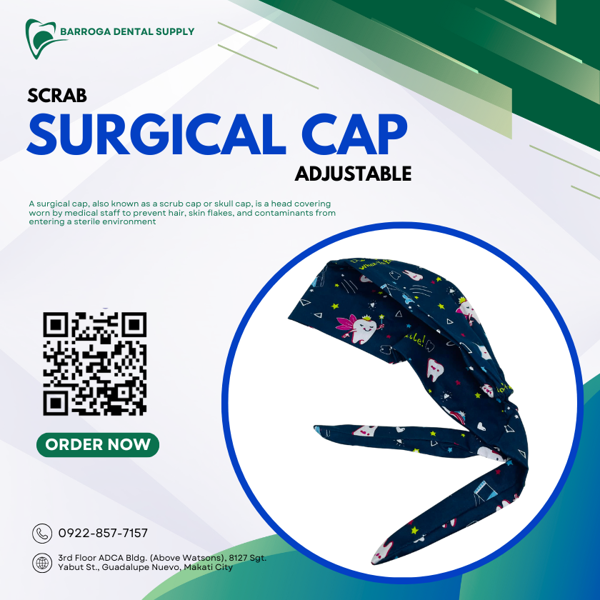SURGICAL CAP SCRAB