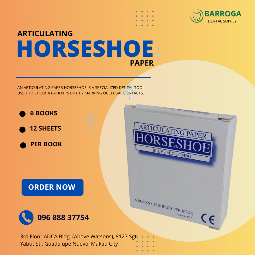 HORSESHOE (Articulating Paper) Per box/pcs.