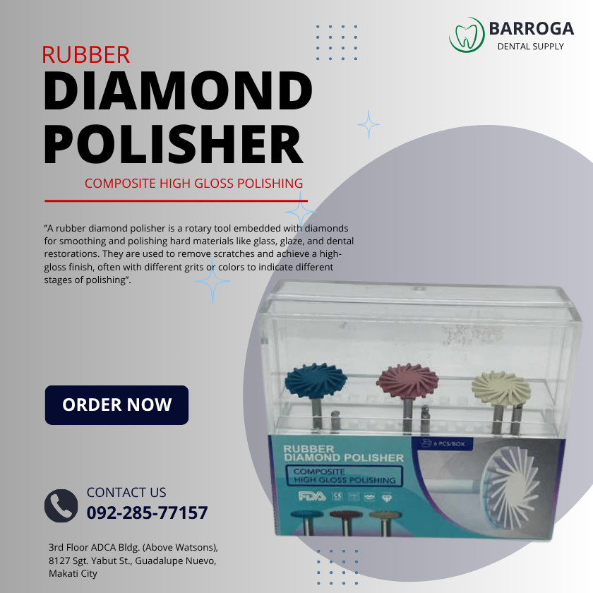 RUBBER DIAMOND POLISHER