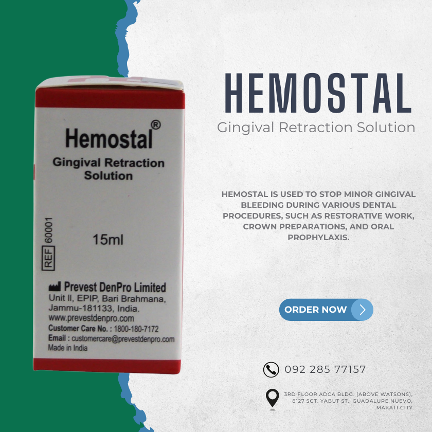 HEMOSTAL (Gingival Retraction Solution)15ml