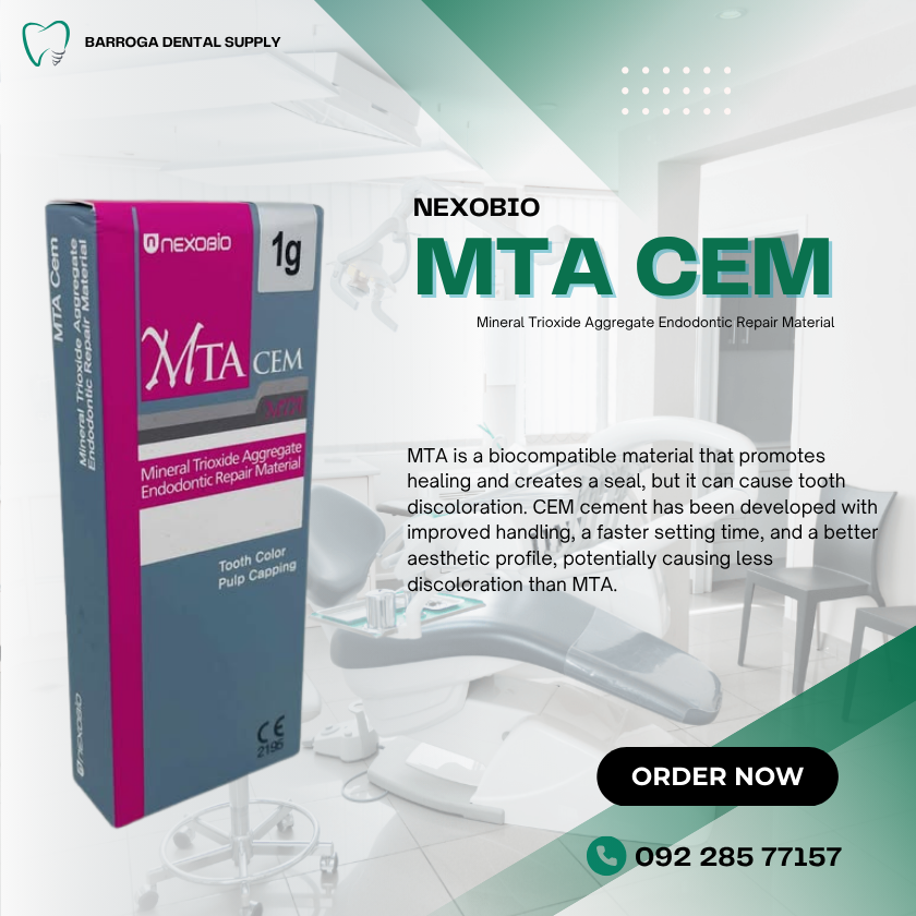 MTA CEM (Mineral Trioxide Aggregate Endodontic Repair Material)1g.