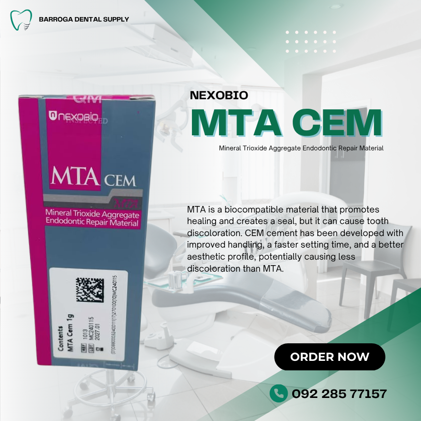 MTA CEM (Mineral Trioxide Aggregate Endodontic Repair Material)1g.