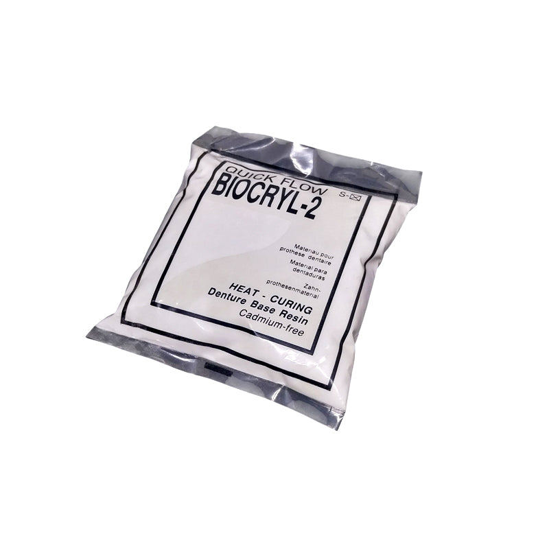 Biocryl Acrylic Powder Heat Cure Clear 250g