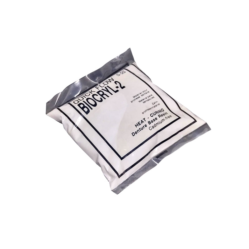 Biocryl Acrylic Powder Heat Cure Clear 250g