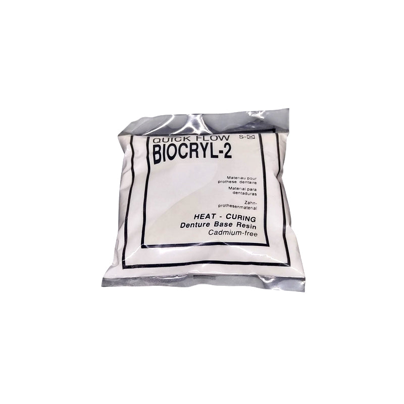 Biocryl Acrylic Powder Heat Cure Clear 250g