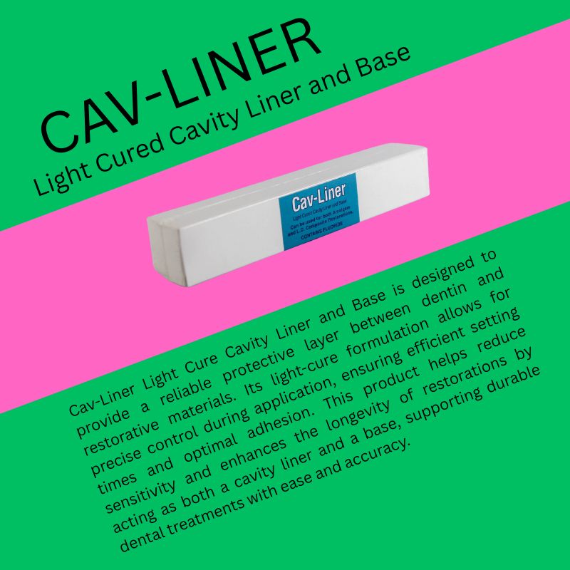 Cav-Liner Light Cure Cavity Liner and Base
