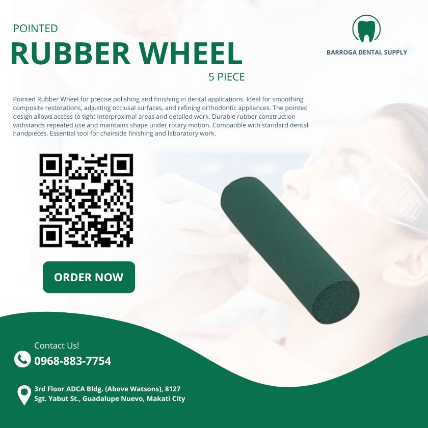 POINTED RUBBER WHEEL 5PIECES