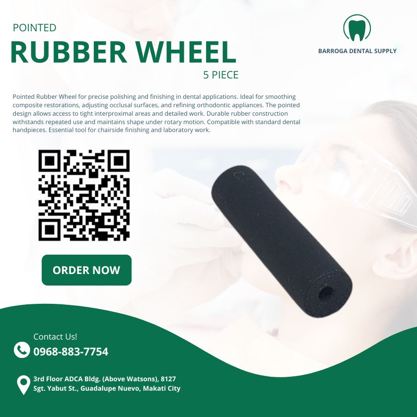 POINTED RUBBER WHEEL 5PIECES