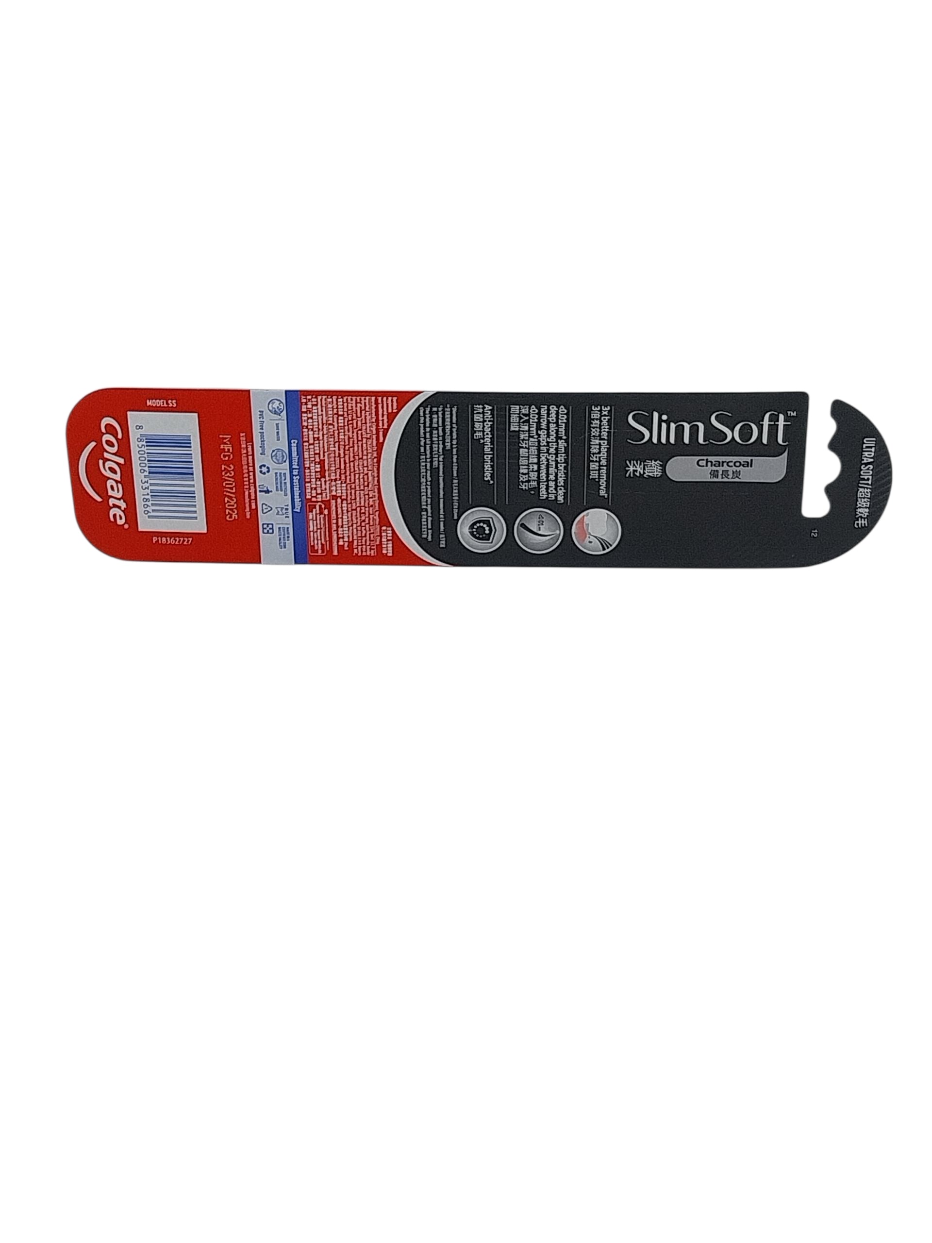 Colgate Slimsoft Charcoal Toothbrush
