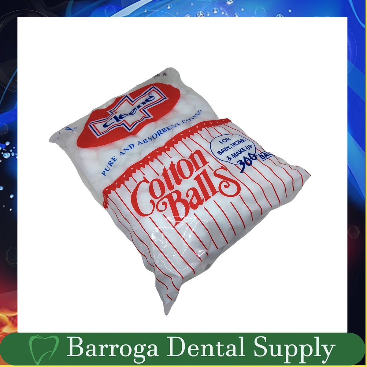 Cleene Cotton Balls 300 pcs