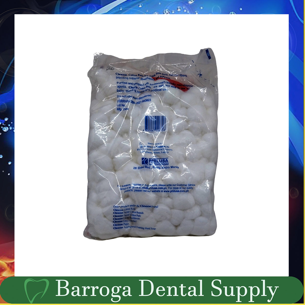 Cleene Cotton Balls 300 pcs