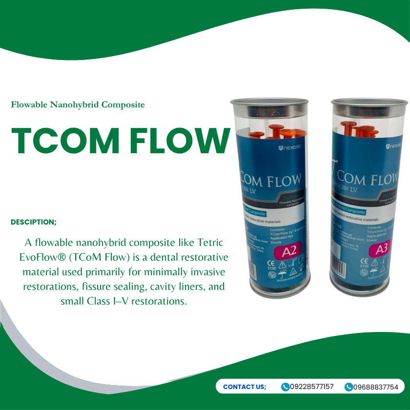 TCOM FLOW (Flowable Nanohybrid Composite)