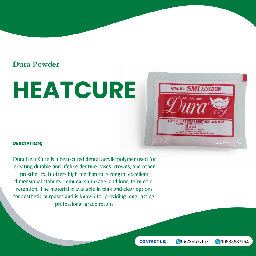 DURA HEAT CURE POWDER 21g.