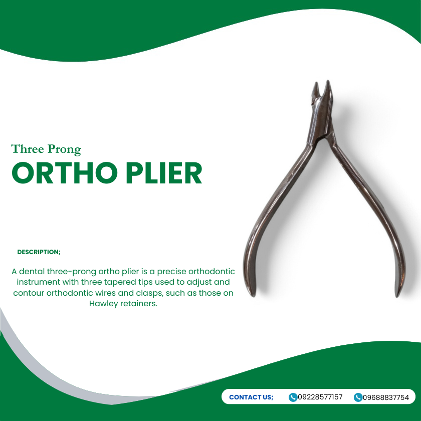 THREE PRONG (Ortho Plier)