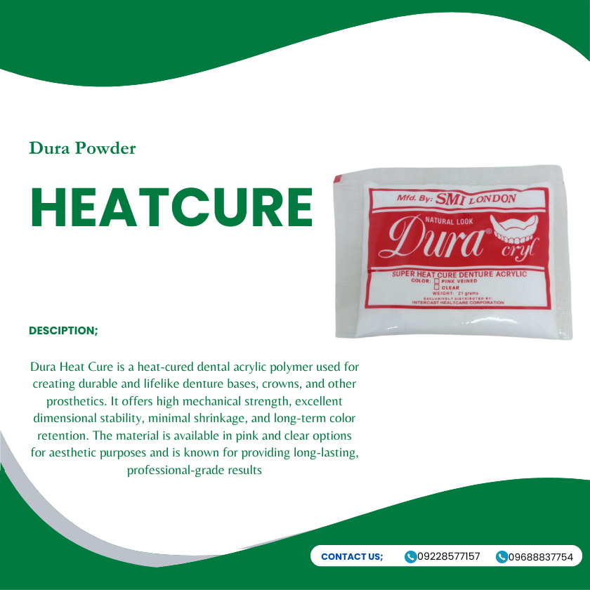 DURA HEAT CURE POWDER 21g.