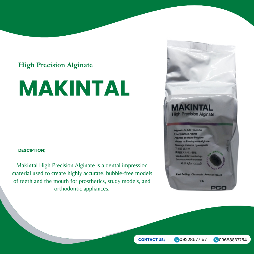 MAKINTAL (High Precision Alginate) 454g