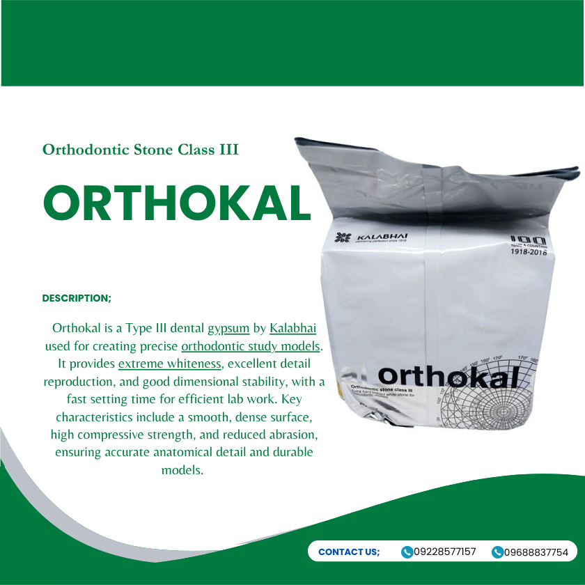 ORTHOKAL (Orthodontic Stone Class III)