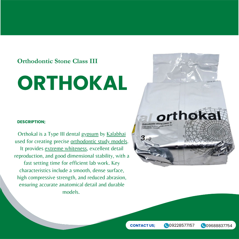 ORTHOKAL (Orthodontic Stone Class III)