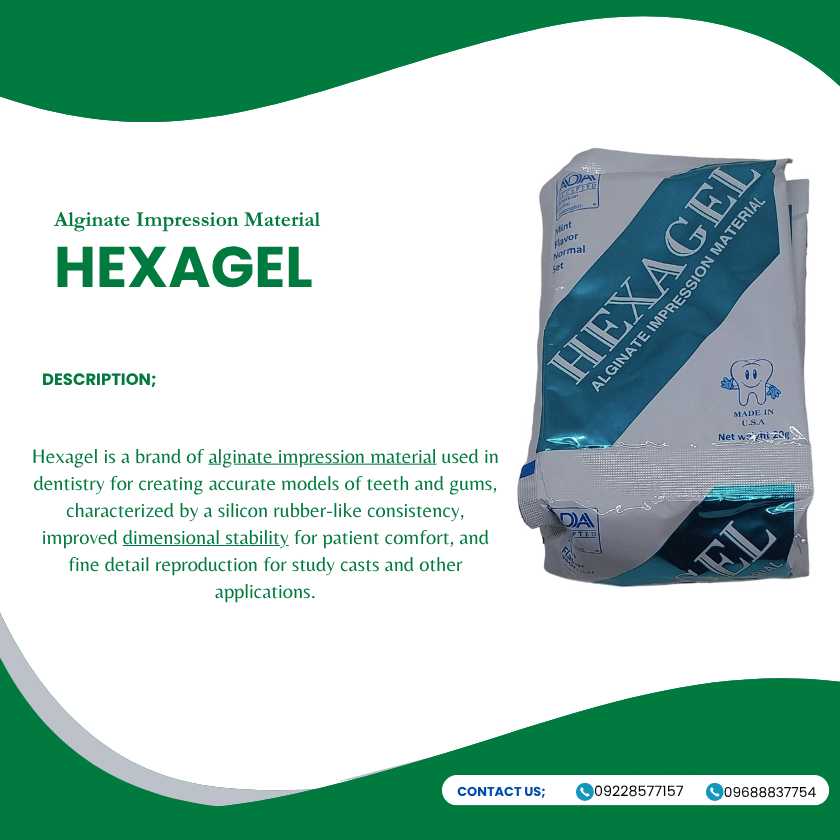 HEXAGEL(Alginate Impression Material)
