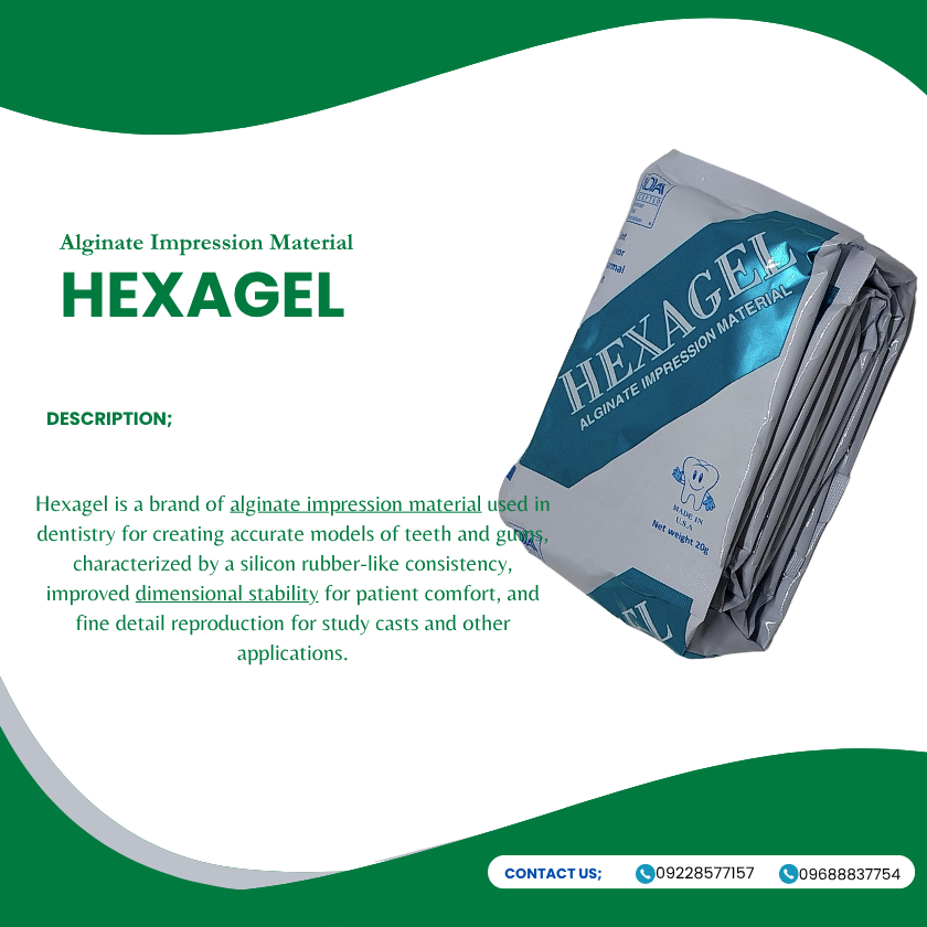 HEXAGEL(Alginate Impression Material)