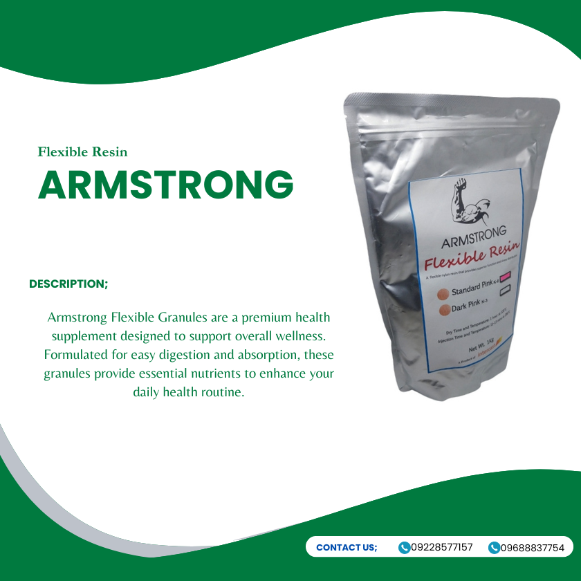 ARMSTRONG(Flexible Resin) 1kg/100grams.