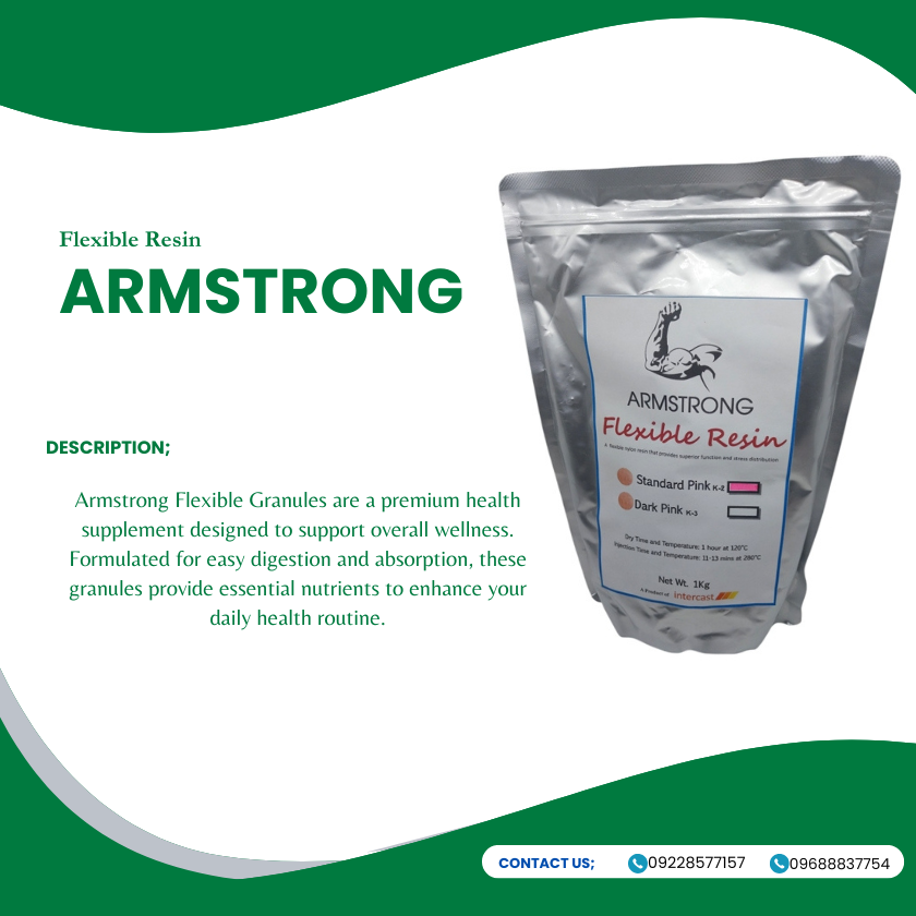ARMSTRONG(Flexible Resin) 1kg/100grams.
