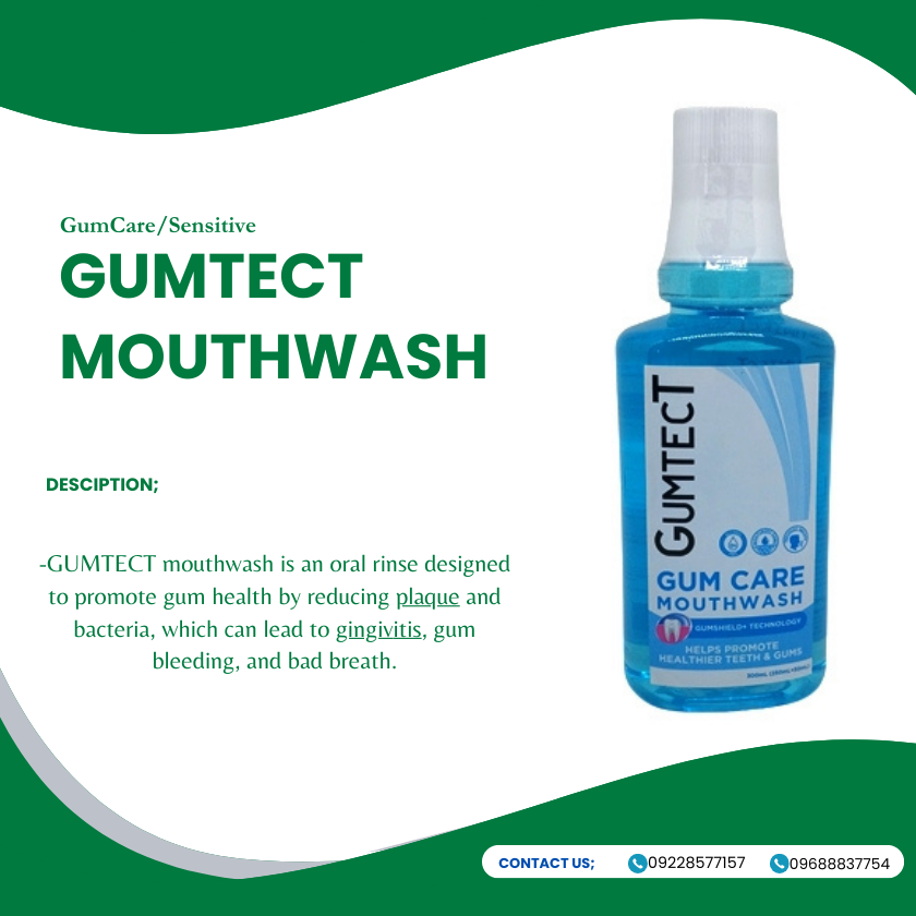 GUMTECT MOUTHWASH(GumCare&Sensitive) 300ml