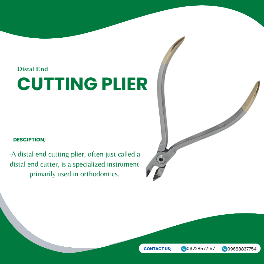DISTAL END CUTTING PLIER