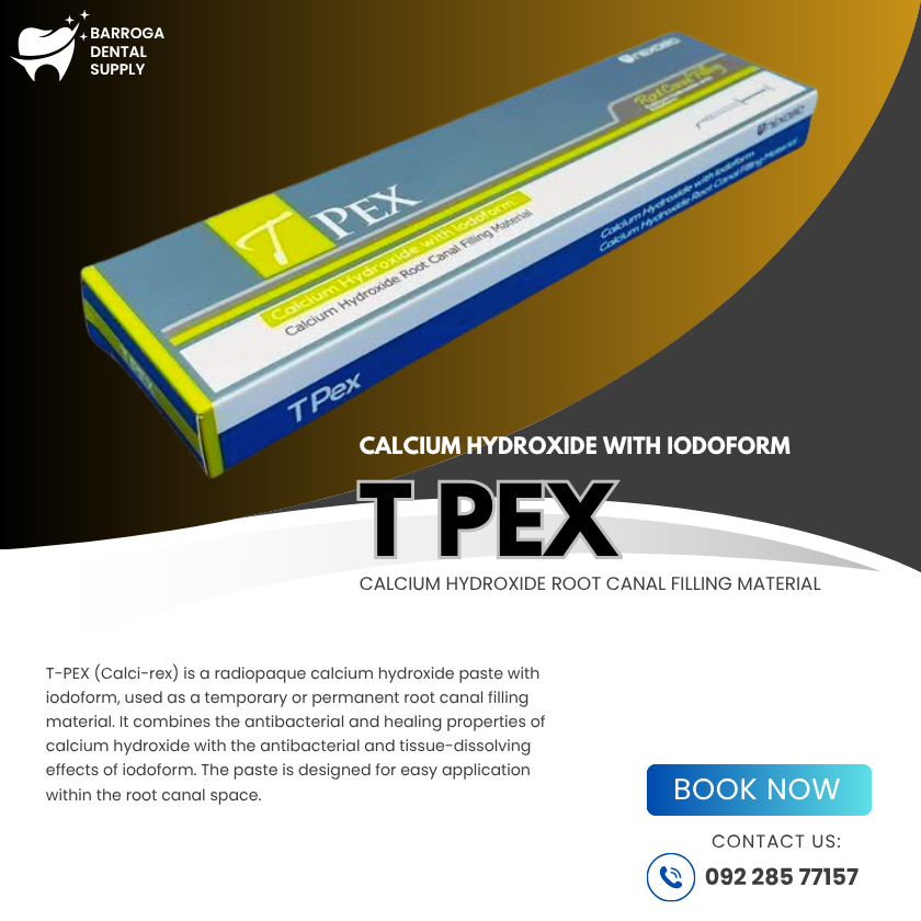 T PEX (Calcium Hydroxide With Iodoform)
