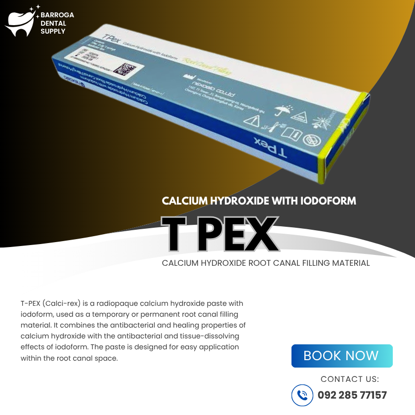 T PEX (Calcium Hydroxide With Iodoform)