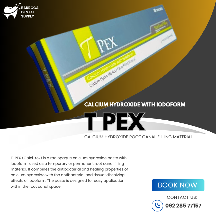 T PEX (Calcium Hydroxide With Iodoform)