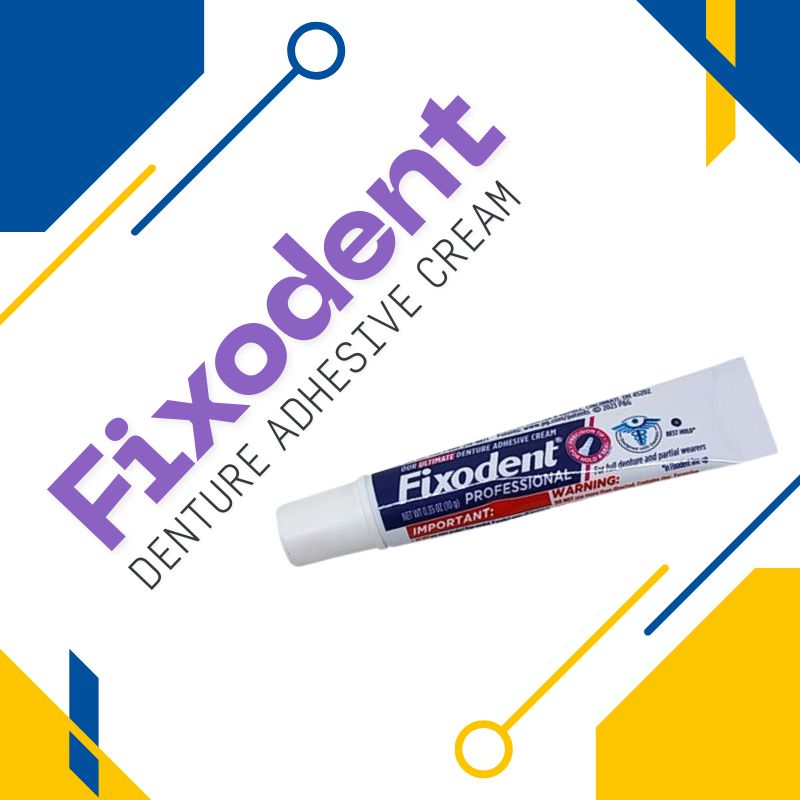 Fixodent Denture Adhesive Cream