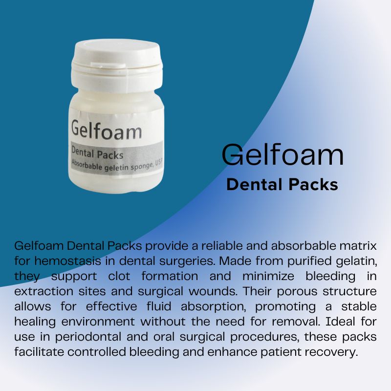 Gelfoam Dental Packs