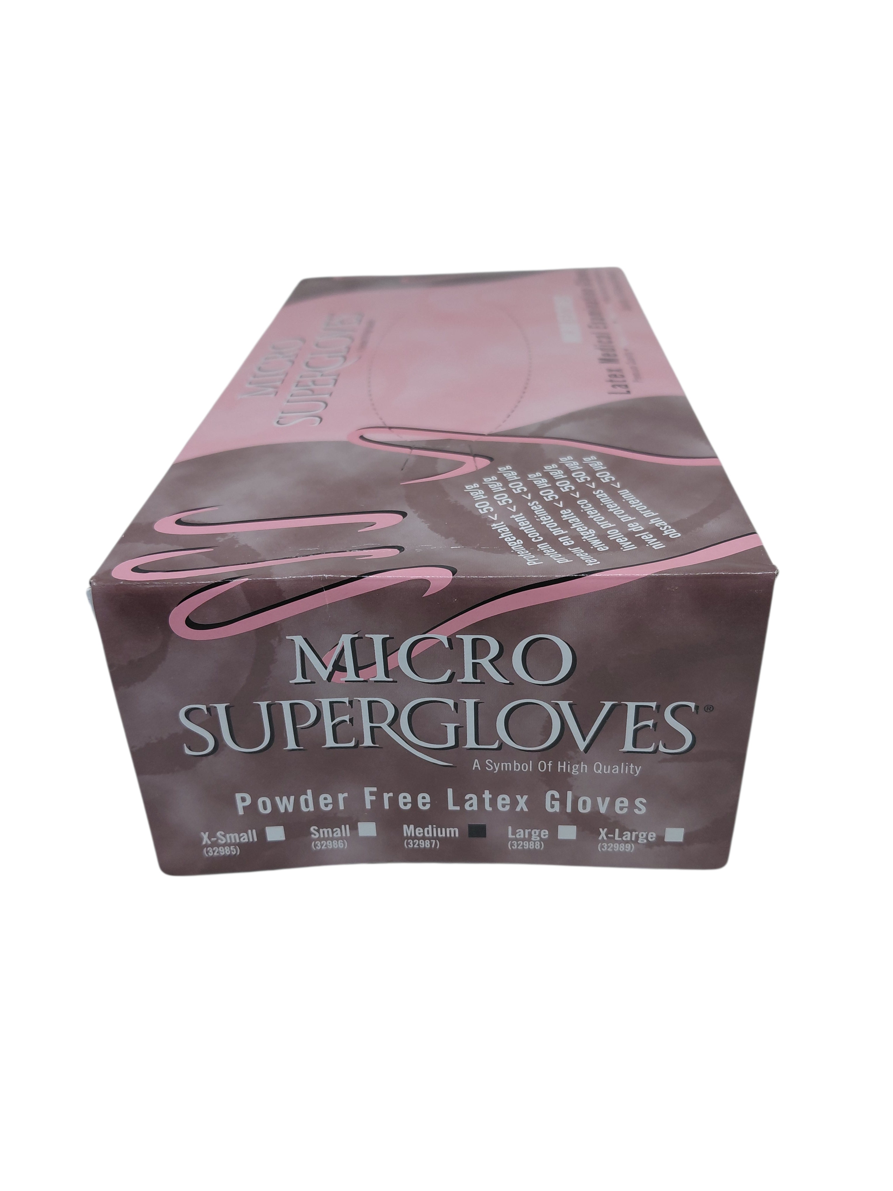 MICRO SUPREGLOVES Powder Free Latex Gloves